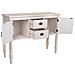 Credenza In Legno Bianco 108x36x82h - Foto miniatura 3