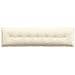 Cuscino per Schiena Crema 200 x 50 cm Tessuto in Cords - Foto miniatura 6