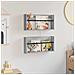 Scaffale per riviste 2 pcs Grigio Sonoma 60 x 12 x 30 cm - Foto miniatura 4