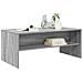 Tavolino da salotto Grigio Sonoma 100 x 50 x 40 cm - Foto miniatura 3