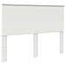 Struttura del letto Bianco 150 x 200 cm Legno Ingegnerizzato - Foto miniatura 7