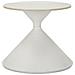 Tavolino Vkh528-bianco-metallo-45x45x39 Cm - Foto miniatura 1