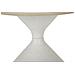 Tavolino Vkh528-bianco-metallo-45x45x39 Cm - Foto miniatura 3