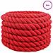 Corda Rosso 3 x 3 x 1000 cm Cotone - Foto miniatura 2