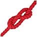 Corda Rosso 3 x 3 x 1000 cm Cotone - Foto miniatura 3