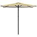 Ombrello da giardino 270 x 270 cm Poliestere Rettangolare - Foto miniatura 1