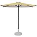 Ombrello da giardino 270 x 270 cm Poliestere Rettangolare - Foto miniatura 3