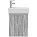 Mobile bagno con rubinetto Sonoma grigio 45,5 x 22,5 x 84 cm - Foto miniatura 5