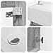 Mobile bagno con rubinetto Sonoma grigio 45,5 x 22,5 x 84 cm - Foto miniatura 8