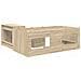 Letto alto per bambini con scrivania 2 pz Rovere Sonoma - Foto miniatura 5