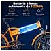 Ep 2 Boost Bicicletta Elettrica Pieghevole Fatbike 20"", Motore 250w 55nm, Batteria Rimovibile 48v 13ah, Velocità 25 km /h Conforme Alle Normative Ue, Autonomia 120?km, Forcella Ammortizzata, Adatta Città E Fuoristrada, Nero - Foto miniatura 4