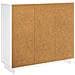 Credenza Bianco Lucido 85,5 x 31 x 75 cm Legno ingegnerizzato - Foto miniatura 6