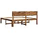 Letto matrimoniale con testiera ROSTOCK Naturale 193 x 203 cm - Foto miniatura 8