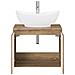 Set di mobili per il bagno Rovere Artigianale - Foto miniatura 5