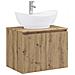 Set di mobili per il bagno Rovere Artigianale - Foto miniatura 1