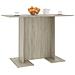 Tavolo da Pranzo Rovere Sonoma 110x60x75cm in Legno Multistrato - Foto miniatura 3