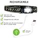 Luce Frontale Torcia Led 150lm Con Interruttore Contactless Ricaricabile - Foto miniatura 3