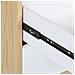 Libreria In Legno Chiaro E Bianco Richmond - Foto miniatura 10