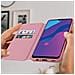 Custodia Honor 9a Portacarte Funzione Supporto Similpelle Liscia Rosa Gold - Foto miniatura 4