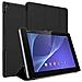 Cadorabo Custodia Per Tablet Compatibile Con Sony Xperia Tablet Z2 (10.1"" Zoll) Sgp521 In Nero Satin - Coperchio Protettiva Ultra Sottile Con Funzione Auto Wake Up E Stand - Foto miniatura 3