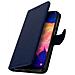 Custodia Galaxy A10 Portacarte Funzione Supporto Cover Silicone - Blu - Foto miniatura 4