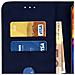 Custodia Galaxy A10 Portacarte Funzione Supporto Cover Silicone - Blu - Foto miniatura 5