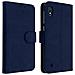 Custodia Galaxy A10 Portacarte Funzione Supporto Cover Silicone - Blu - Foto miniatura 1