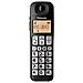 Kx-tge110e Big Button Singolo Telefono Dect Cordless Con Fastidio Call Blocker E Display A Cristalli Liquidi (single Handset Pack) - Nero - Foto miniatura 3