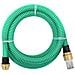 Tubo di Aspirazione con Connettori in Ottone 10 m 25 mm Verde - Foto miniatura 1