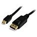 0.5m Mini Displayport-Displayport M-M, DisplayPort, Mini DisplayPort, Maschio, Maschio, Oro, Nero - Foto miniatura 1