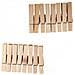 Set Mollette In Legno Per Vestiti Da Bambola 16 Pezzi 6 Cm - Foto miniatura 1
