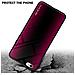 Custodia Compatibile Con Apple Iphone 6 / 6s - Ottica A Strisce In Cremisi Rosa - Coperchio Protettivo In Vetro Temperato E Silicone Tpu - Foto miniatura 4