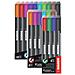 M22141 marcatore permanente Tipo di punta Nero, Blu, Marrone, Verde, Azzurro, Verde chiaro, Arancione, Rosa, Rosso, Viola 10 pz - Foto miniatura 2
