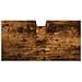 Mobile Lavabo Bagno Rovere Fumo 60x30x60 Cm Legno Multistrato - Foto miniatura 2
