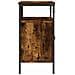 Mobile Lavabo Bagno Rovere Fumo 60x30x60 Cm Legno Multistrato - Foto miniatura 3