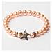 Bracciale Donna Jla-br-star-4-pe Marrone Arancio Argento Puro 16 Mm - Foto miniatura 1