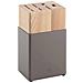 Now S Ceppo per coltelli con fessure Legno Grigio, Legno - Foto miniatura 8