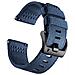 Cinturino In Nylon Per Smartwatch Garmin Forerunner 255/265/245 Blue S - Foto miniatura 1
