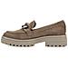 Camel Casual Closed Loafers Mocassino Pelle Scarpe Donna Marrone Eu 40, 1-24707-20 310 - Foto miniatura 3