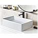 Lavabo Bagno Ceramica Bianco 50 X 34 Cm Geldo - Foto miniatura 1
