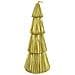 Candela Di Natale A Forma Di Albero, Colore Oro - Foto miniatura 1