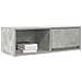 Mobili TV 2 pz Grigio Cemento 80x31x25,5cm in Legno Multistrato - Foto miniatura 8