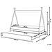 Letto Estraibile Per Bambini Legno Di Pino Talmontiers 90 X 200 Cm Grigio - Foto miniatura 6