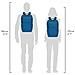 D32160-RPET zaino Zaino casual Blu Poliestere - Foto miniatura 5