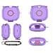 Custodia Protettiva In Tpu Per Auricolari Bluetooth Sportivi Beats Powerbeats Pro 2 Purple - Foto miniatura 1