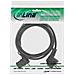 Cavo alimentazione spina Shucko 90° presa C-13 90°S, nero, 0,3m - Foto miniatura 2