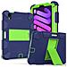 Custodia Per Ipad Mini 6 8.3"" Con Supporto E Alloggiamento Per Stilo Blu Navy - Foto miniatura 1