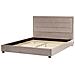 Letto Velluto Rouen 180 X 200 Cm Tortora - Foto miniatura 5
