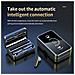 Auricolari Bluetooth 5.3 Wireless Black Mirror Con Nfc, Suono Hifi E Display Digitale, Compatibili Con Apple, Samsung, Huawei E Garmin - Foto miniatura 6