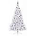 Albero di Natale artificiale Bianco 240 cm PVC e Acciaio - Foto miniatura 3
